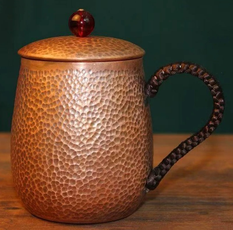 Mule Copper Mug - Винтажная чашка из чистой меди, кофейная
