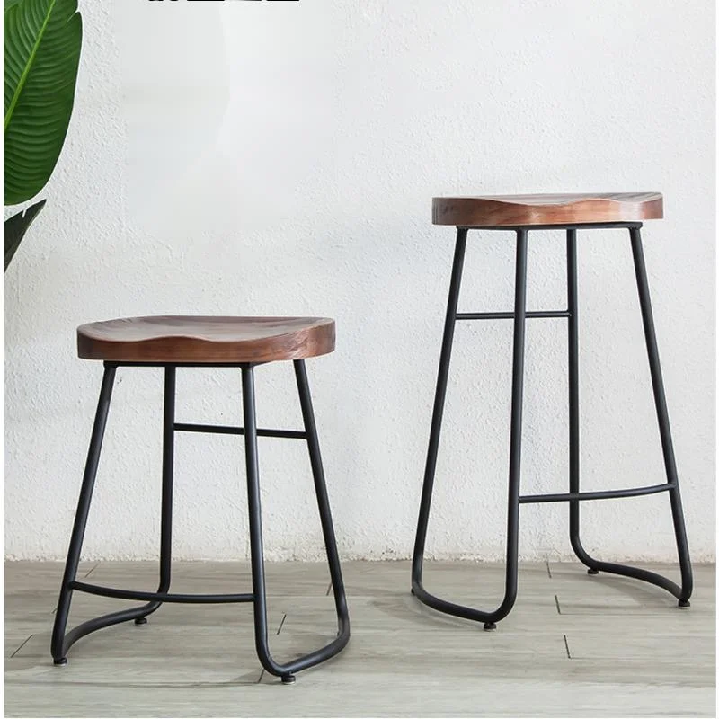 Home Bar Seating - Простые современные железные барные стулья, высокие