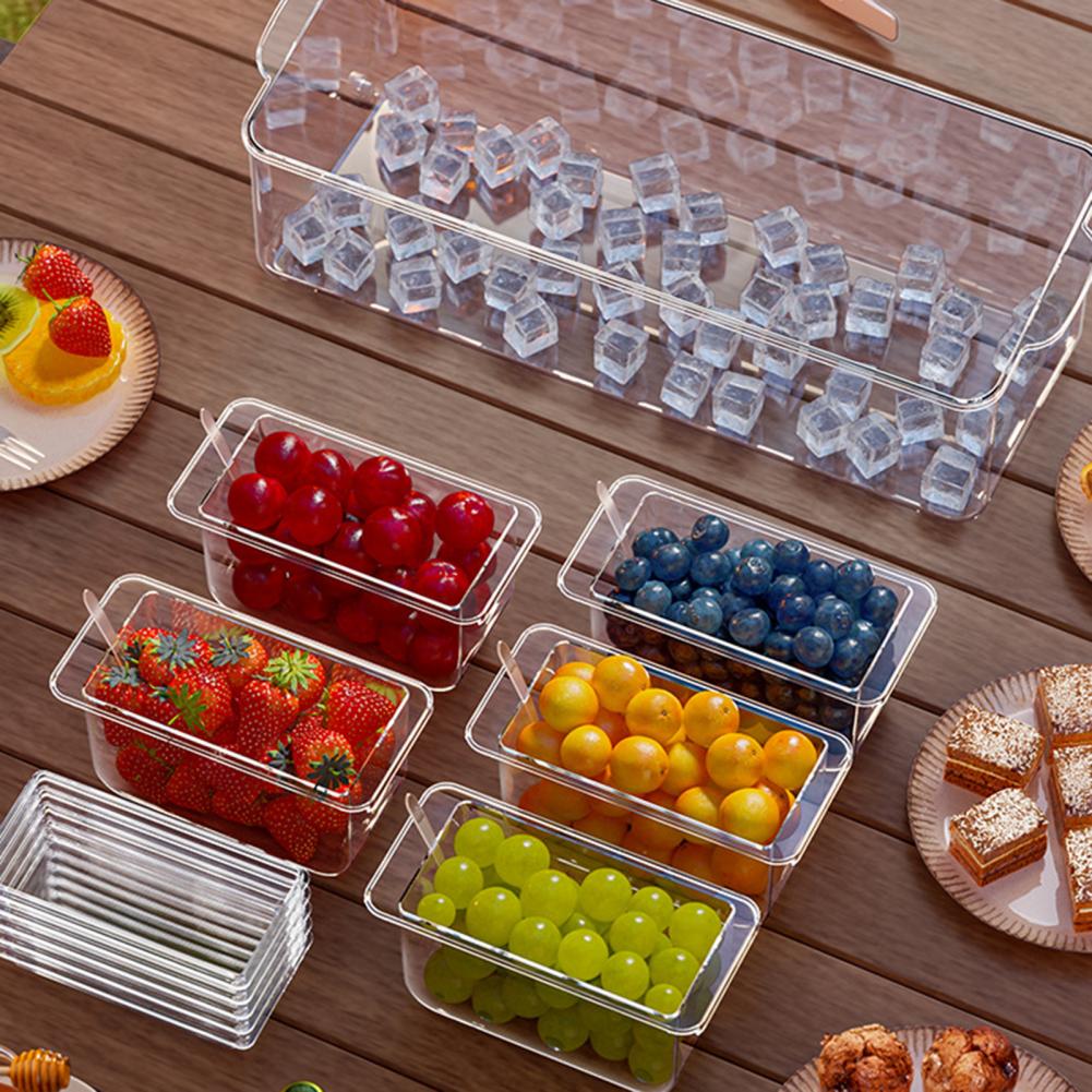 Garnish Tray Set - Набор для подачи тако на вечеринку:
