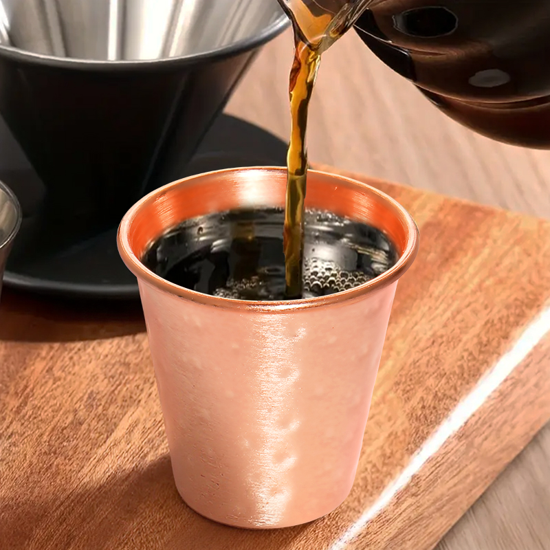 Набор из 4/6 медных пивных чаш – обзор и цена Mule Copper Mug