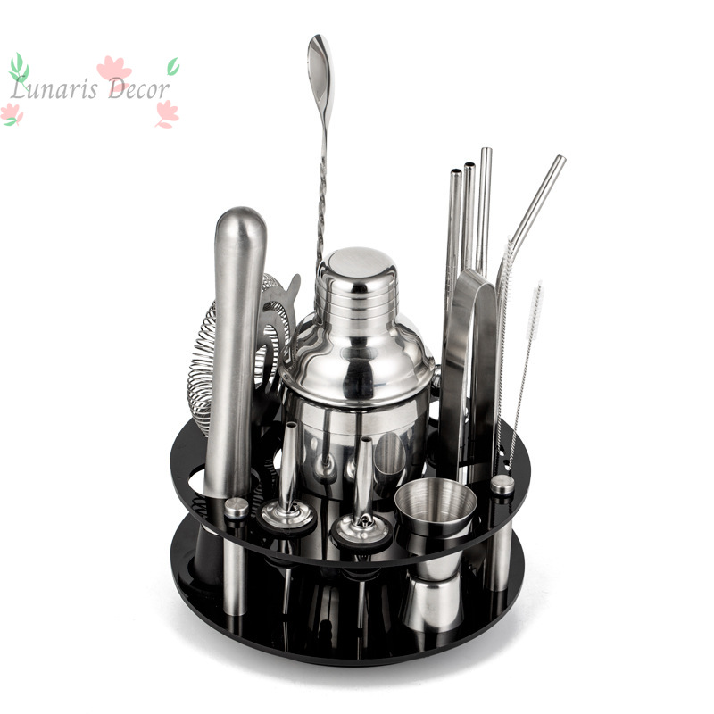Полный набор барменских инстру – обзор и цена Boston Shaker Set