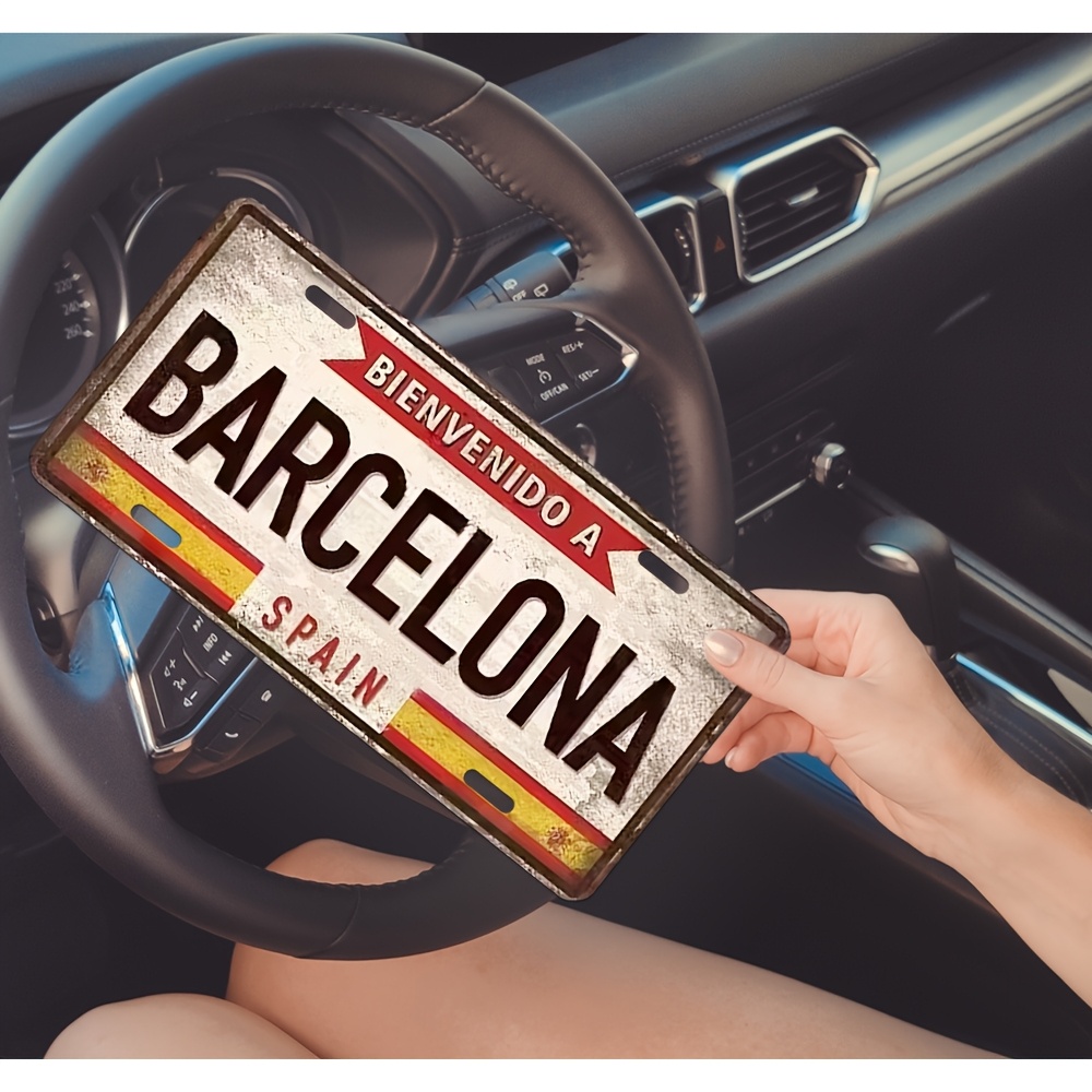 Винтажная металлическая таблич – обзор и цена Home Barcelona