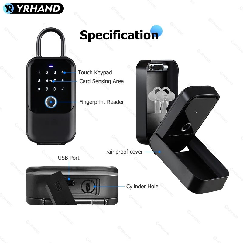 TTlock Smartkey Lock Box Домаш – обзор и цена Home Bargains