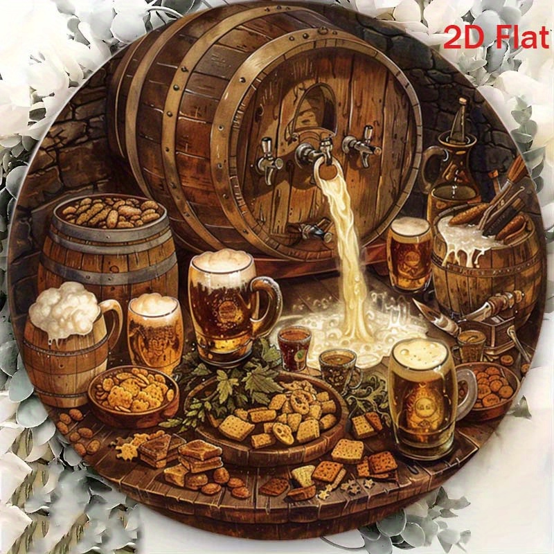 1 шт. круглая 2D плоская алюми – обзор и цена Home Bar Accessories