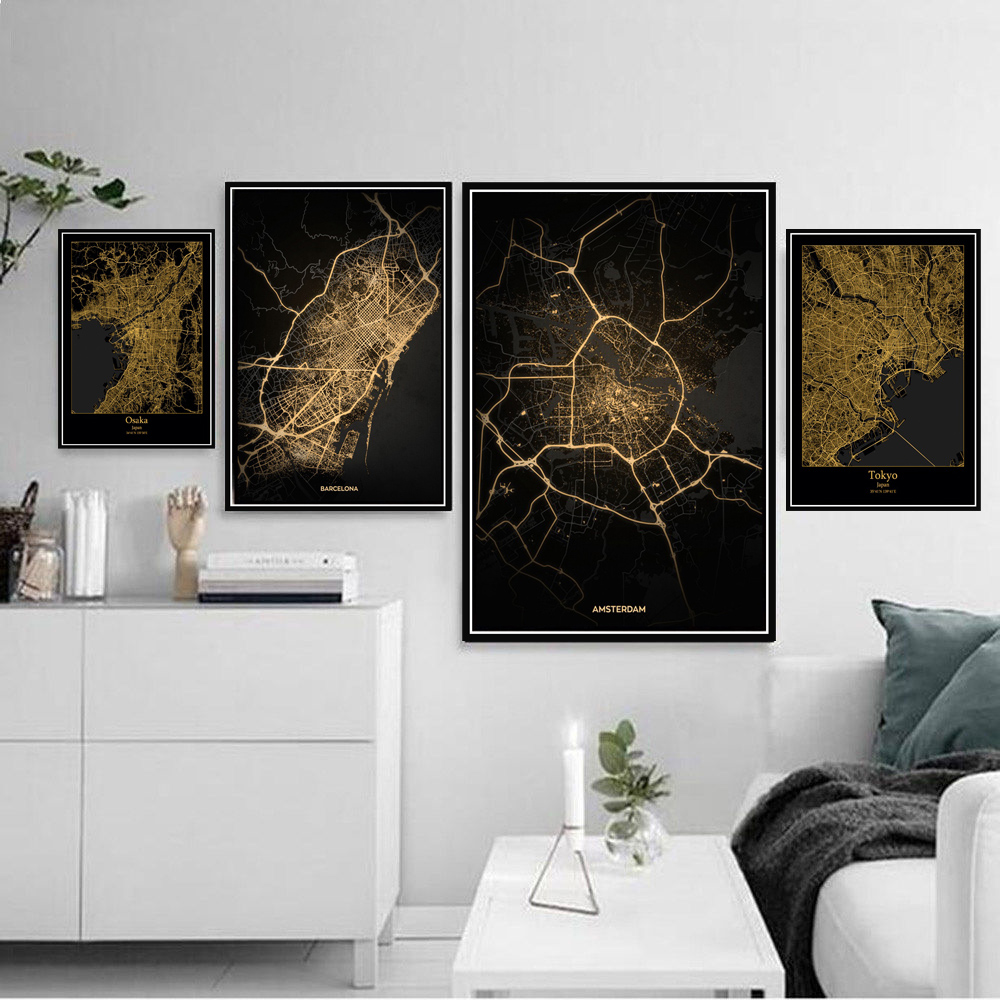 Постеры, принты Амстердама, То – обзор и цена Home Barcelona
